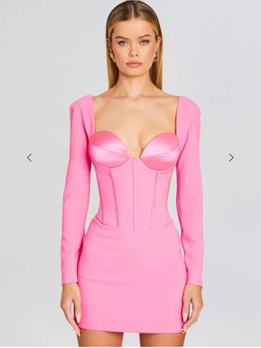 NWT retrofete Veronica corset mini dress